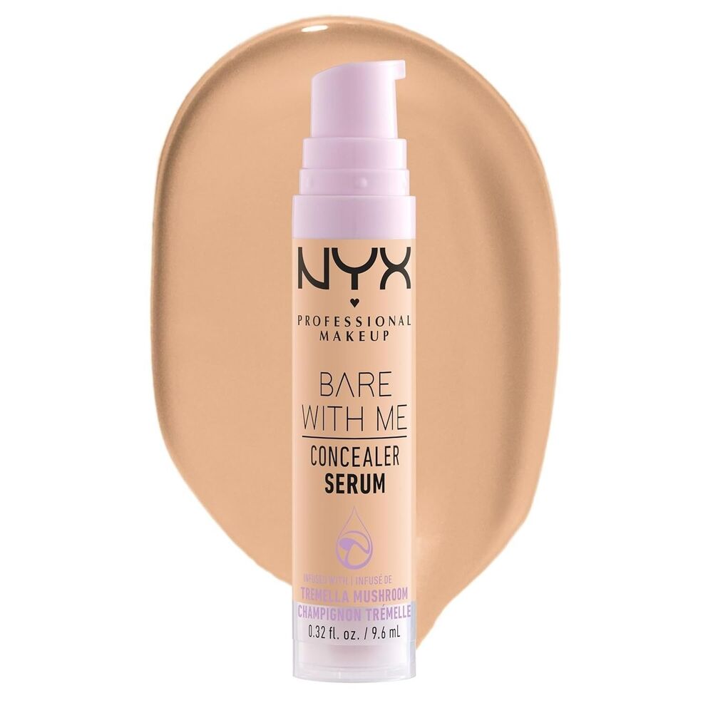 NYX Professional Makeup Bare With Me Concealer Serum 24HR Hydrating Beige 0.32oz